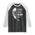 Ice Hockey Player Raglan Shirt Retro Sorry Cant Hockey Bye TS10 Black White Print Your Wear