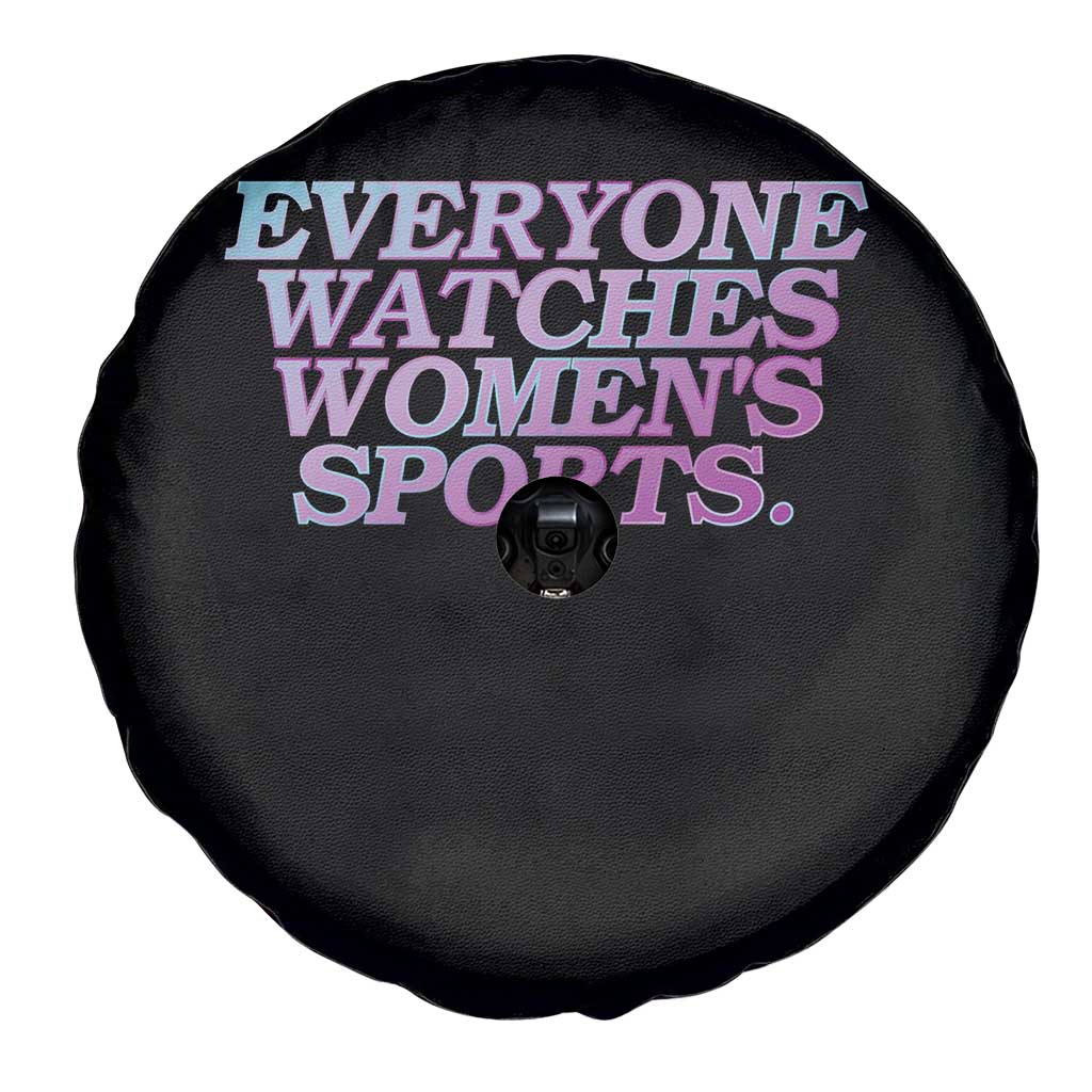 Everyone Watches Womens Sports Spare Tire Cover Feminist Body Positivity Inclusive Equality TS10 Print Your Wear