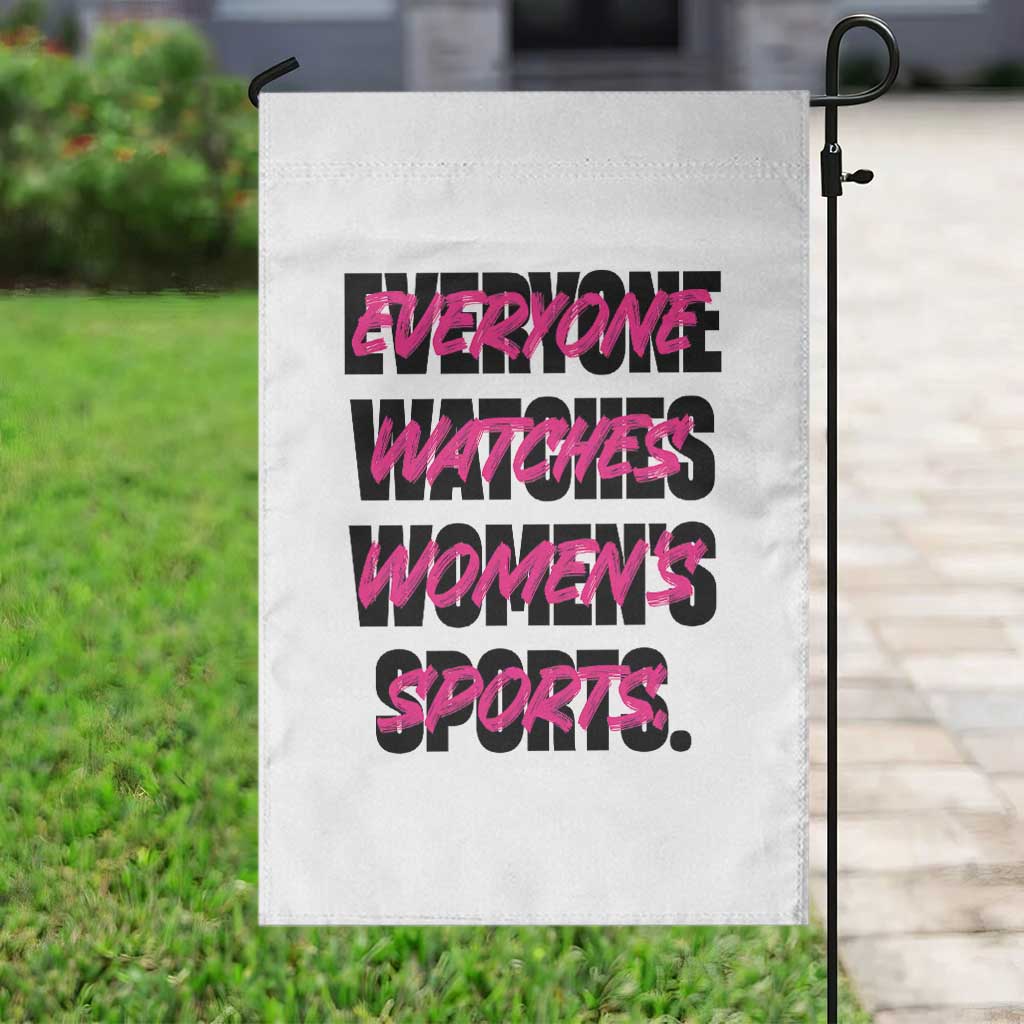 Womens Sports Garden Flag Feminist Body Positivity Inclusive Equality TS10 Print Your Wear