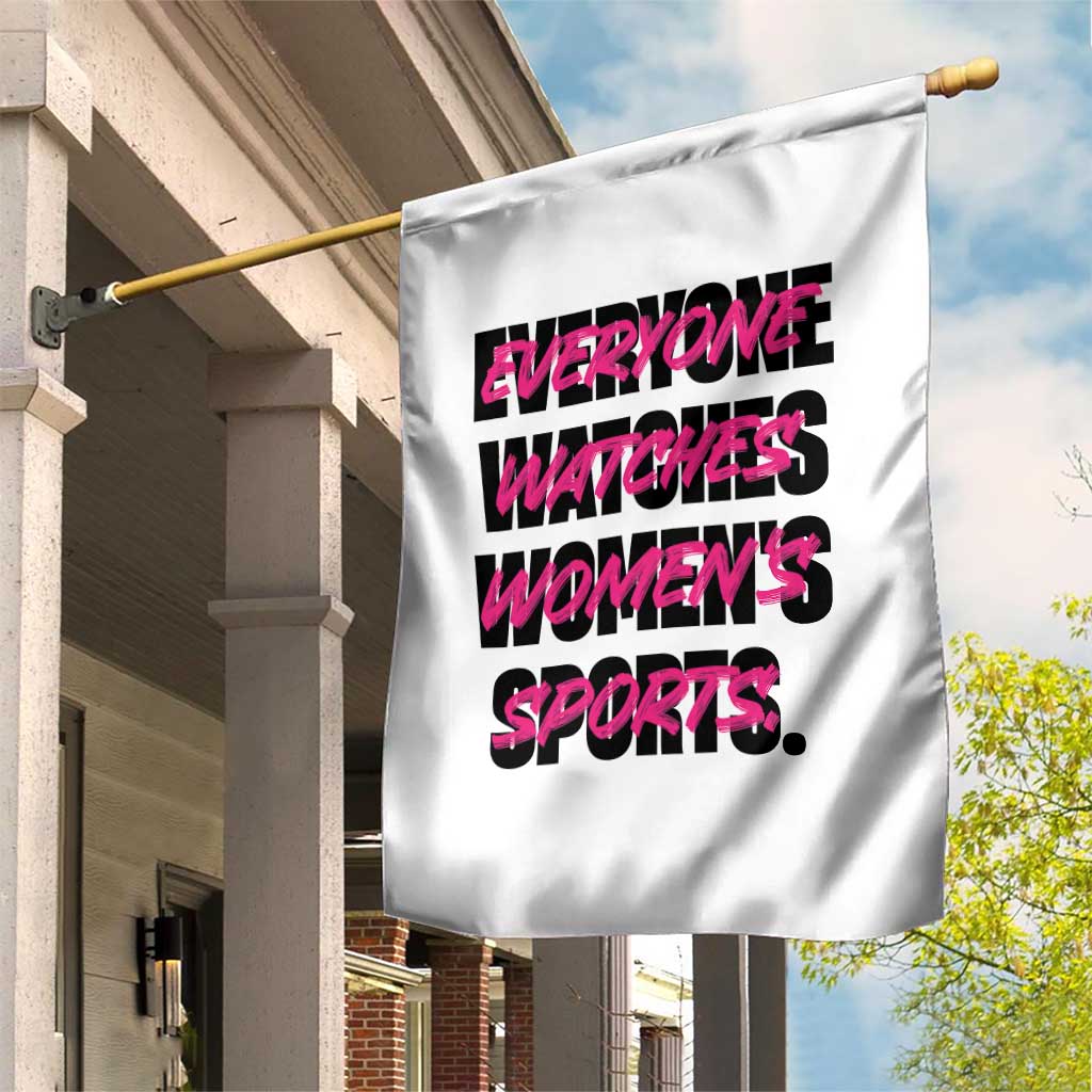 Womens Sports Garden Flag Feminist Body Positivity Inclusive Equality TS10 Print Your Wear