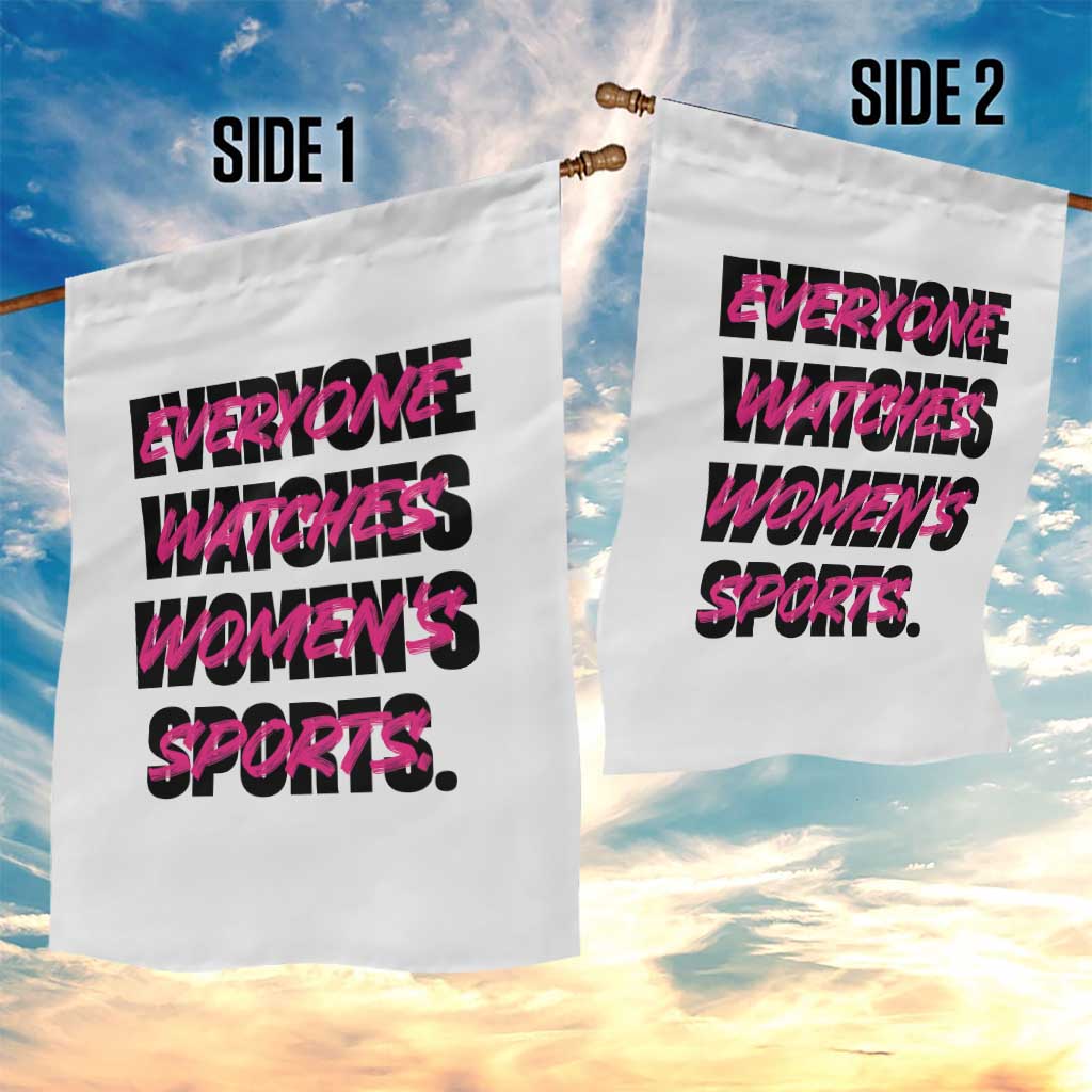 Womens Sports Garden Flag Feminist Body Positivity Inclusive Equality TS10 Print Your Wear