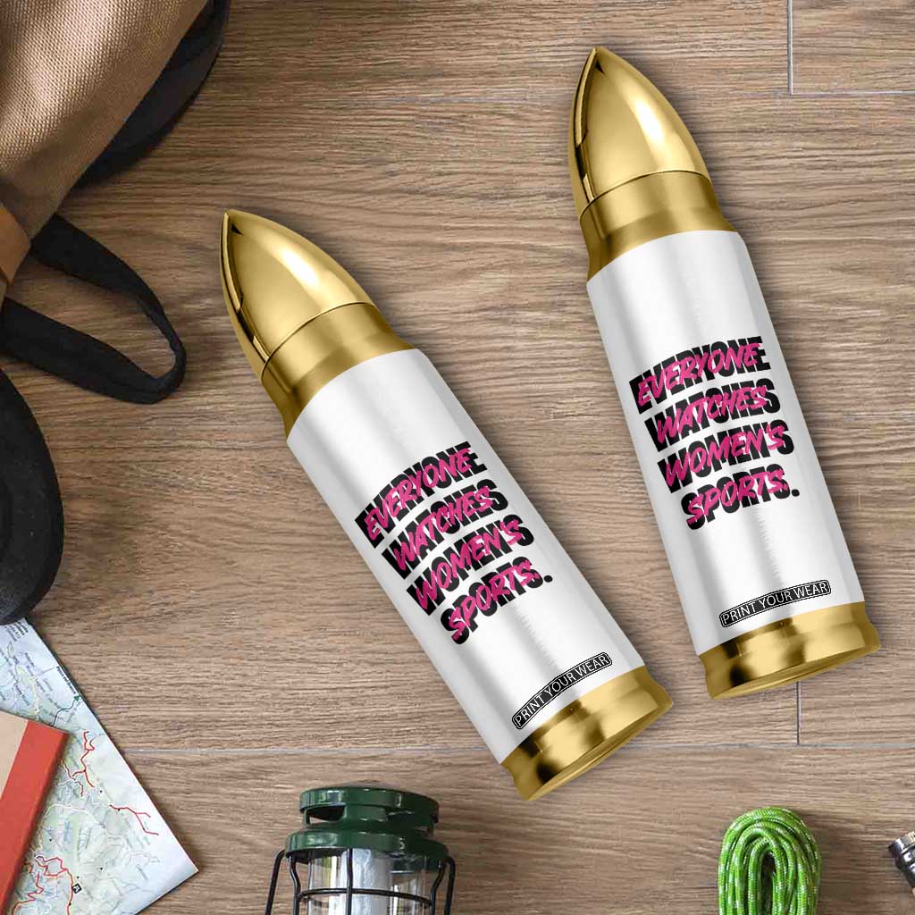 Womens Sports Bullet Tumbler Feminist Body Positivity Inclusive Equality TS10 Print Your Wear