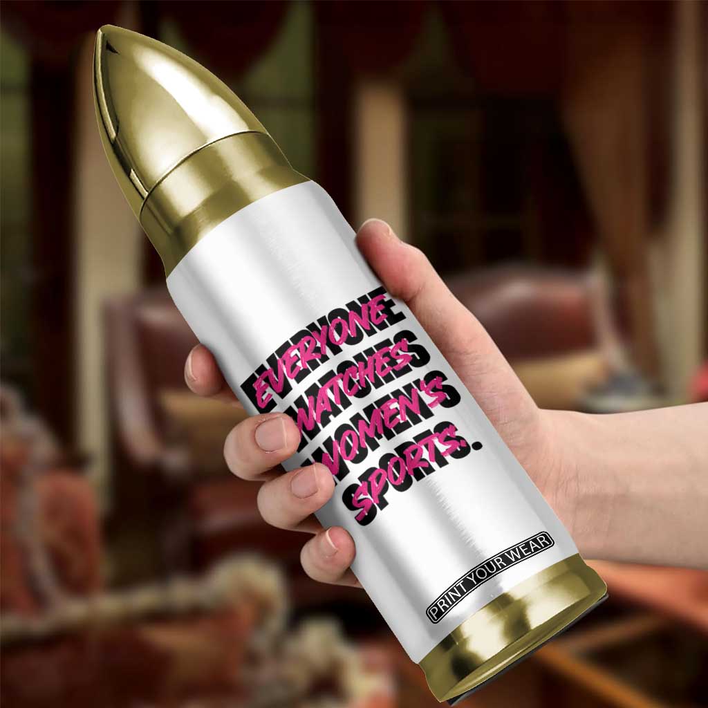 Womens Sports Bullet Tumbler Feminist Body Positivity Inclusive Equality TS10 Print Your Wear