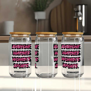 Womens Sports Glass Can Feminist Body Positivity Inclusive Equality TS10 Print Your Wear