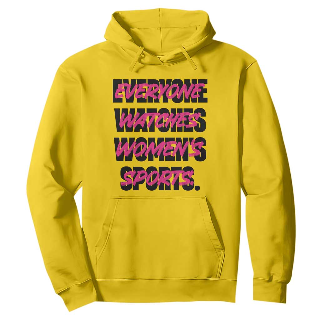 Womens Sports Hoodie Feminist Body Positivity Inclusive Equality TS10 Daisy Print Your Wear