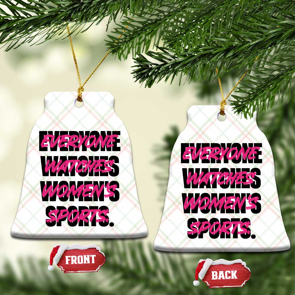 Womens Sports Ceramic Ornament Feminist Body Positivity Inclusive Equality TS10 Print Your Wear