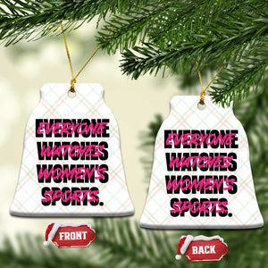 Womens Sports Ceramic Ornament Feminist Body Positivity Inclusive Equality TS10 Print Your Wear
