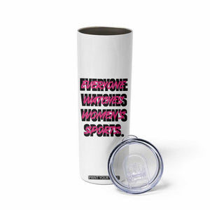 Womens Sports Skinny Tumbler Feminist Body Positivity Inclusive Equality TS10 Print Your Wear