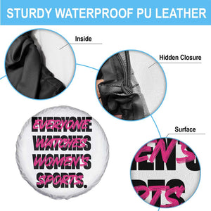 Womens Sports Spare Tire Cover Feminist Body Positivity Inclusive Equality TS10 Print Your Wear