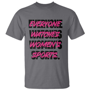 Womens Sports T Shirt Feminist Body Positivity Inclusive Equality TS10 Charcoal Print Your Wear