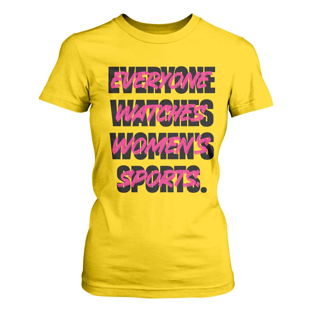 Womens Sports T Shirt For Women Feminist Body Positivity Inclusive Equality TS10 Daisy Print Your Wear