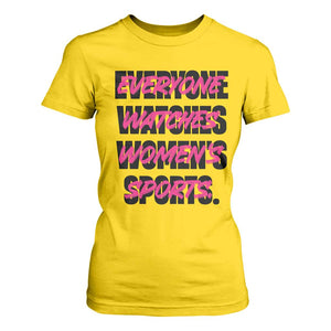 Womens Sports T Shirt For Women Feminist Body Positivity Inclusive Equality TS10 Daisy Print Your Wear