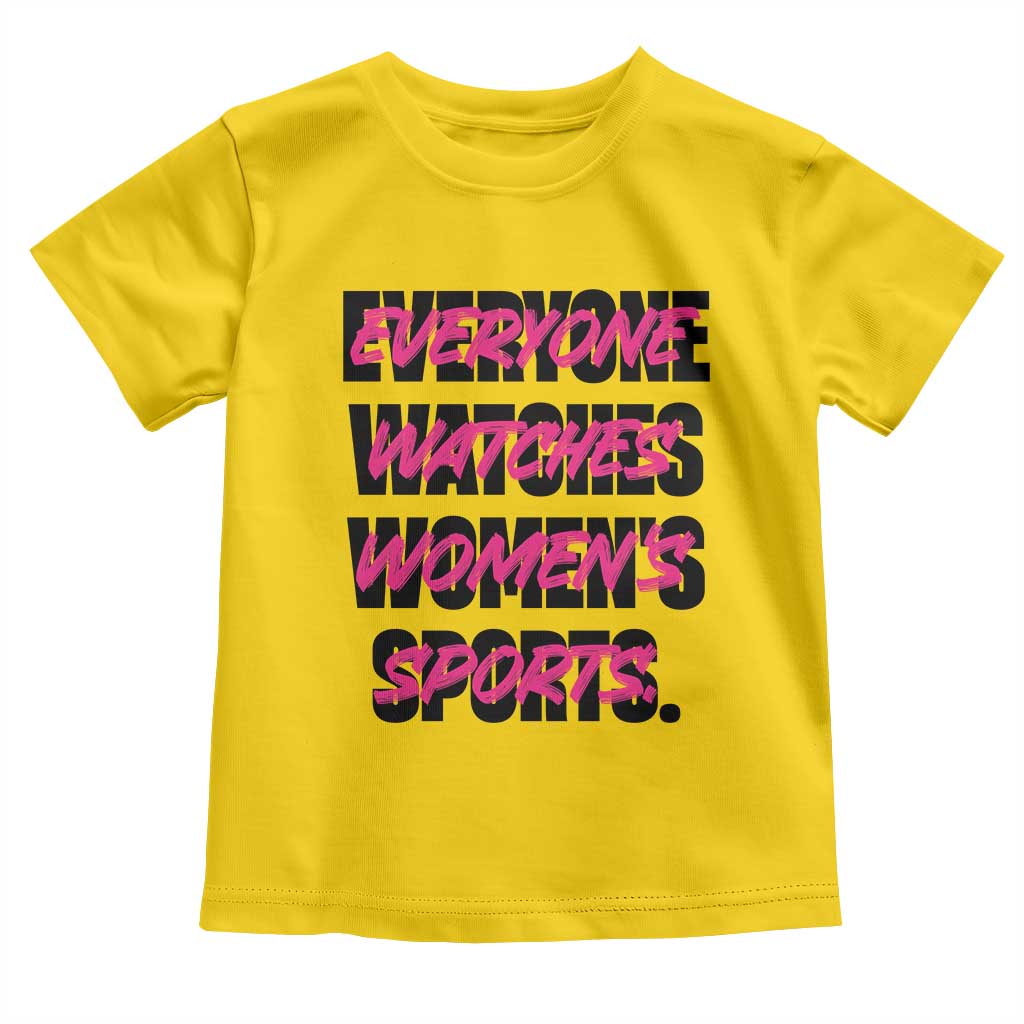 Womens Sports Toddler T Shirt Feminist Body Positivity Inclusive Equality TS10 Daisy Print Your Wear