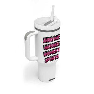 Womens Sports Tumbler With Handle Feminist Body Positivity Inclusive Equality TS10 Print Your Wear