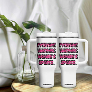 Womens Sports Tumbler With Handle Feminist Body Positivity Inclusive Equality TS10 Print Your Wear