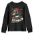 Valentine Mallard Duck Youth Sweatshirt Camo Hunting Valentines Day Gift For Her TS10 Black Print Your Wear