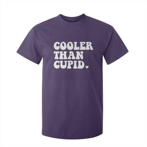 Toddler Boy Valentine T Shirt For Kid Cooler Than Cupid Funny Kids Valentine Day TS10 Purple Print Your Wear