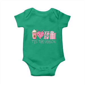 Valentine Coffee Baby Onesie Love Heart XOXO Cute Graphic Valentines Day TS10 Irish Green Print Your Wear
