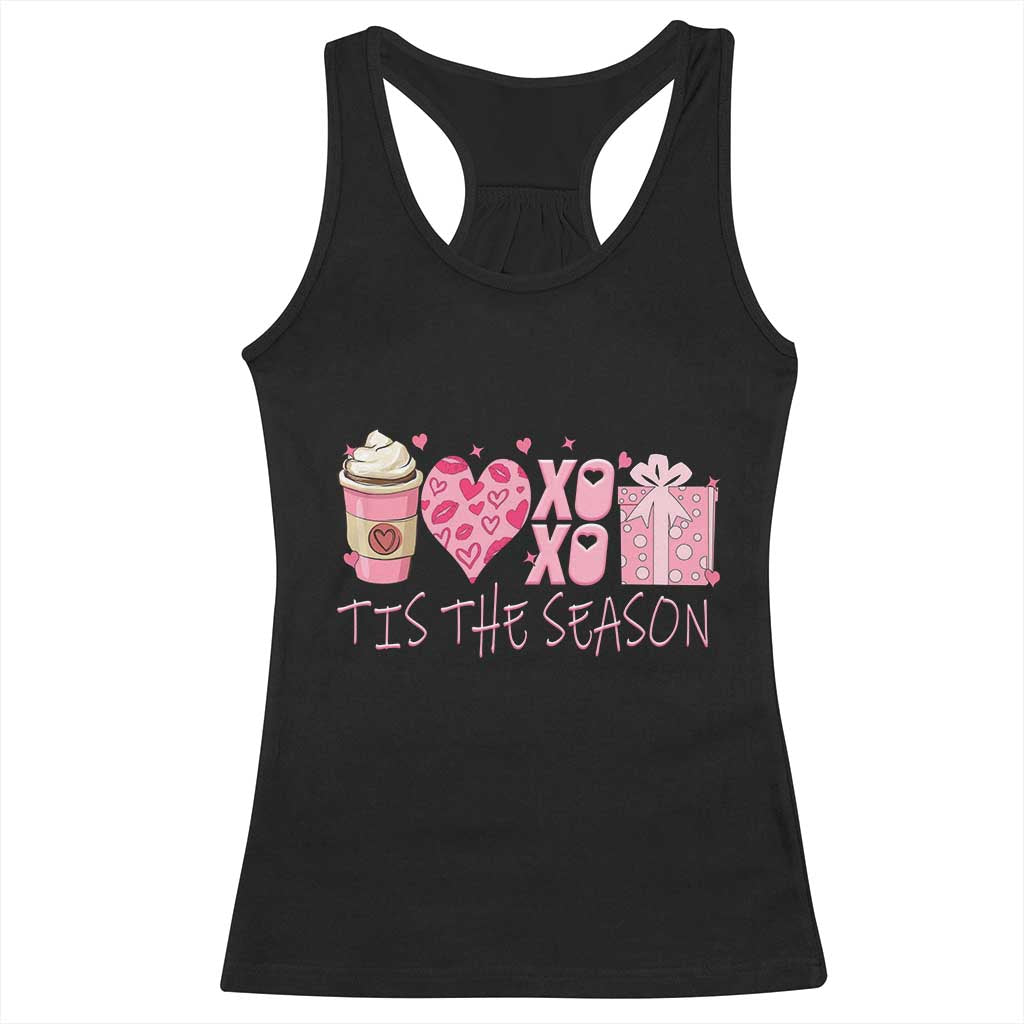 Valentine Coffee Racerback Tank Top Love Heart XOXO Cute Graphic Valentines Day TS10 Black Print Your Wear