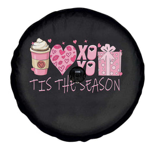 Valentine Coffee Spare Tire Cover Love Heart XOXO Cute Graphic Valentines Day TS10 Print Your Wear