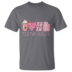 Valentine Coffee T Shirt Love Heart XOXO Cute Graphic Valentines Day TS10 Charcoal Print Your Wear