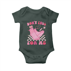 Funny Nurse Valentine Gift Baby Onesie Don't Fall For Me ER RN TS10 Print Your Wear