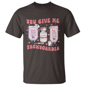 Nurse Valentine's Day T Shirt Pharmacist Critical Care ICU PICU Rn Pharmacy Tech Vday Gift TS10 Dark Chocolate Print Your Wear