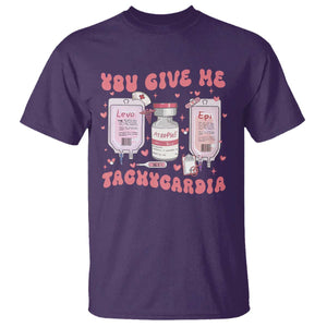 Nurse Valentine's Day T Shirt Pharmacist Critical Care ICU PICU Rn Pharmacy Tech Vday Gift TS10 Purple Print Your Wear