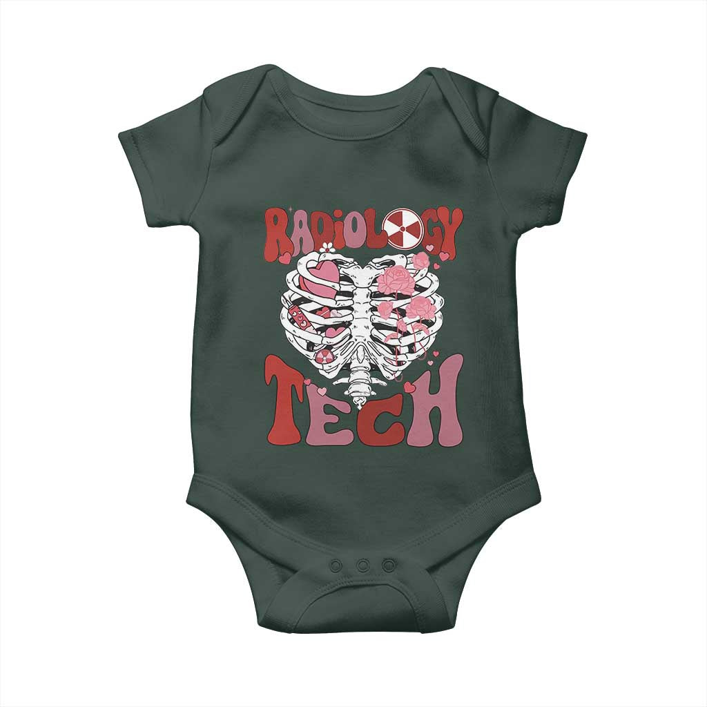Rad Tech Nurse Valentine's Day Baby Onesie X-Ray Ultrasound MRI CT Mammography Vday Gift TS10 Print Your Wear