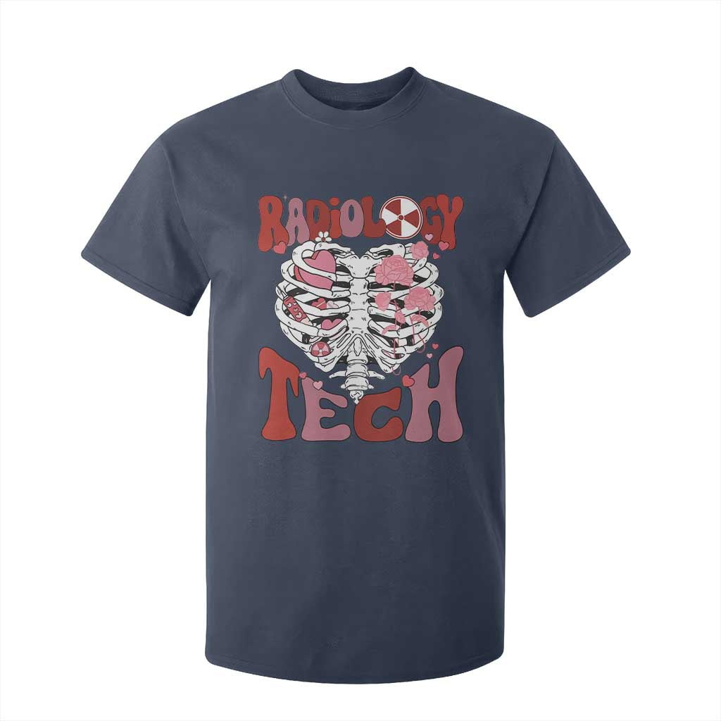 Rad Tech Nurse Valentine's Day T Shirt For Kid X-Ray Ultrasound MRI CT Mammography Vday Gift TS10 Navy Print Your Wear