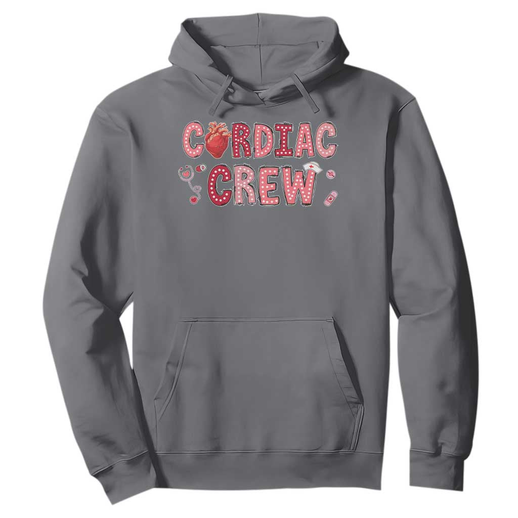Valentine Cardiac Nurse Hoodie Heart Anatomy TS10 Charcoal Print Your Wear