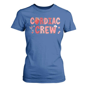 Valentine Cardiac Nurse T Shirt For Women Heart Anatomy TS10 Royal Blue Print Your Wear