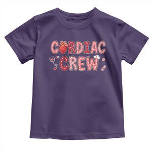 Valentine Cardiac Nurse Toddler T Shirt Heart Anatomy TS10 Purple Print Your Wear