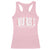 Nurse Labor and Delivery Racerback Tank Top L&D Maternity Nursing Baby Delivery Valentines Day Heart TS10 Light Pink Print Your Wear