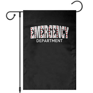 Emergency Department Garden Flag Cute ER Nurse Gift TS10 Black Print Your Wear