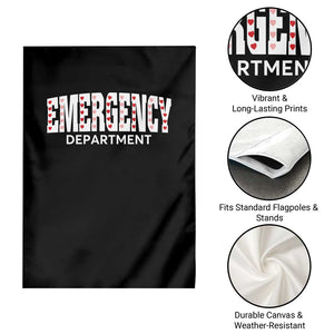 Emergency Department Garden Flag Cute ER Nurse Gift TS10 Print Your Wear