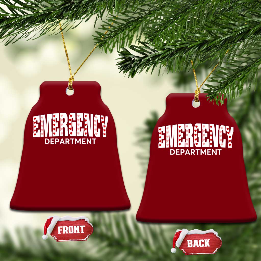 Emergency Department Ceramic Ornament Cute ER Nurse Gift TS10 Print Your Wear