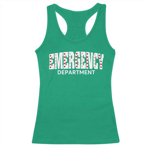 Emergency Department Racerback Tank Top Cute ER Nurse Gift TS10 Irish Green Print Your Wear