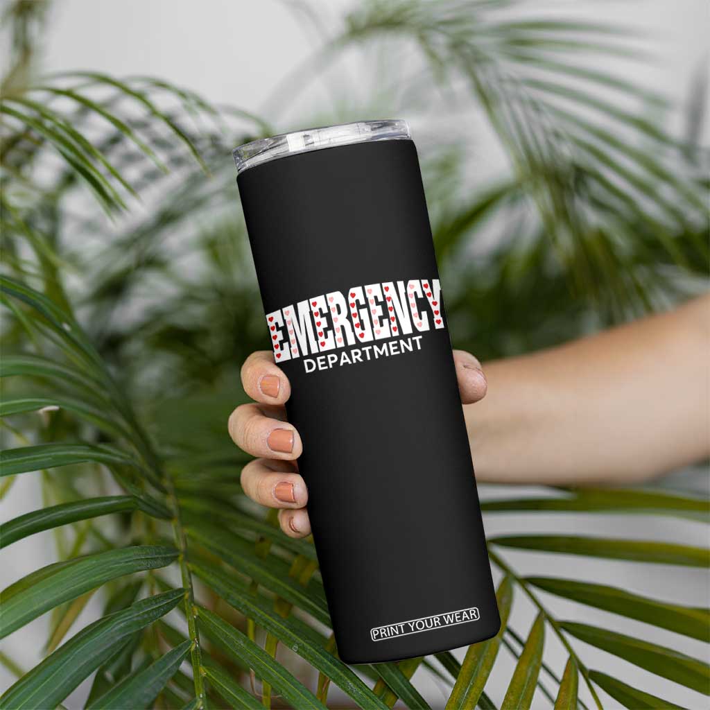 Emergency Department Skinny Tumbler Cute ER Nurse Gift TS10 Print Your Wear