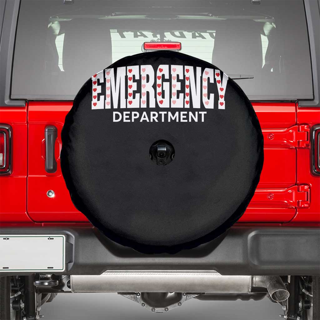 Emergency Department Spare Tire Cover Cute ER Nurse Gift TS10 Black Print Your Wear