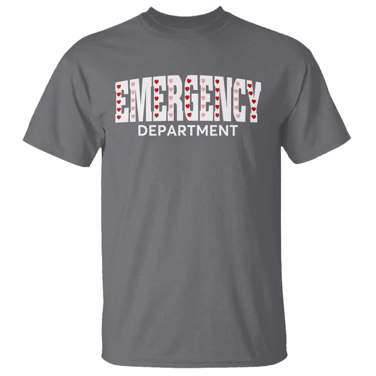 Emergency Department T Shirt Cute ER Nurse Gift TS10 Charcoal Print Your Wear
