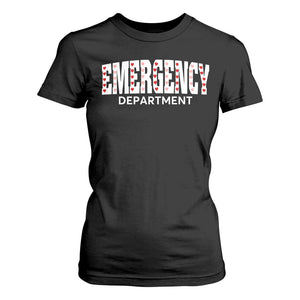 Emergency Department T Shirt For Women Cute ER Nurse Gift TS10 Black Print Your Wear