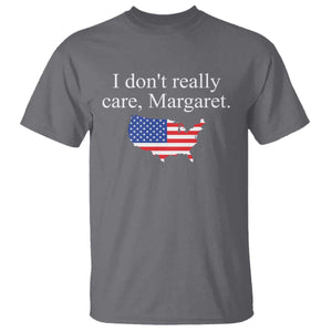 I Don't Really Care Margaret Vice President Jd Vance T Shirt USA Flag TS10 Charcoal Print Your Wear