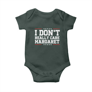 I Don't Really Care Margaret Vice President Jd Vance Baby Onesie Trending Republican TS10 Print Your Wear