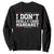 I Don't Really Care Margaret Vice President Jd Vance Sweatshirt Trending Republican TS10 Black Print Your Wear
