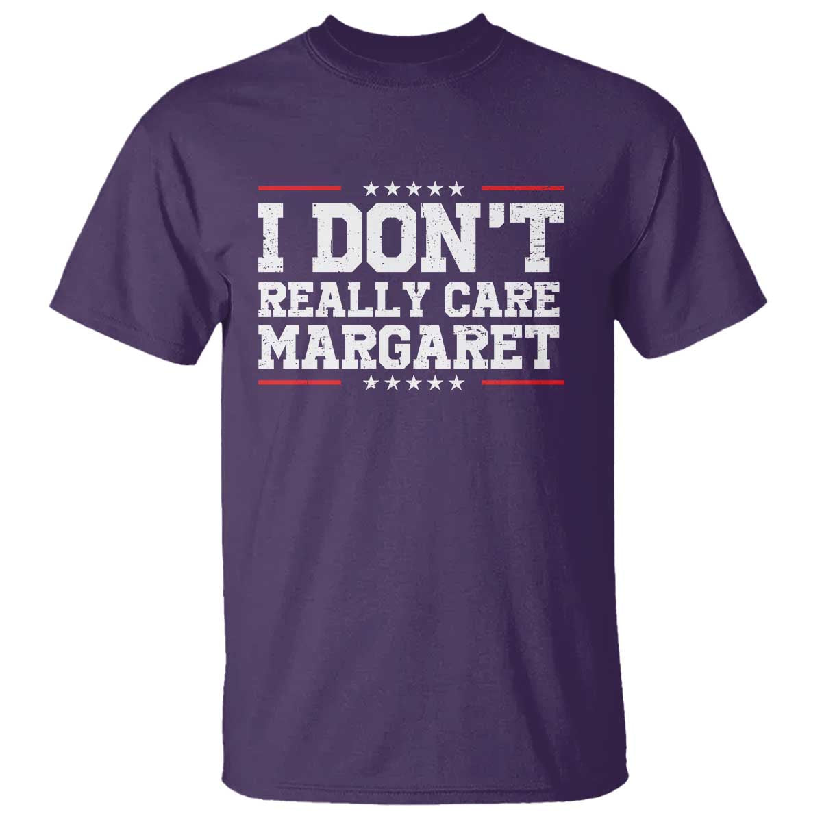 I Don't Really Care Margaret Vice President Jd Vance T Shirt Trending Republican TS10 Purple Print Your Wear