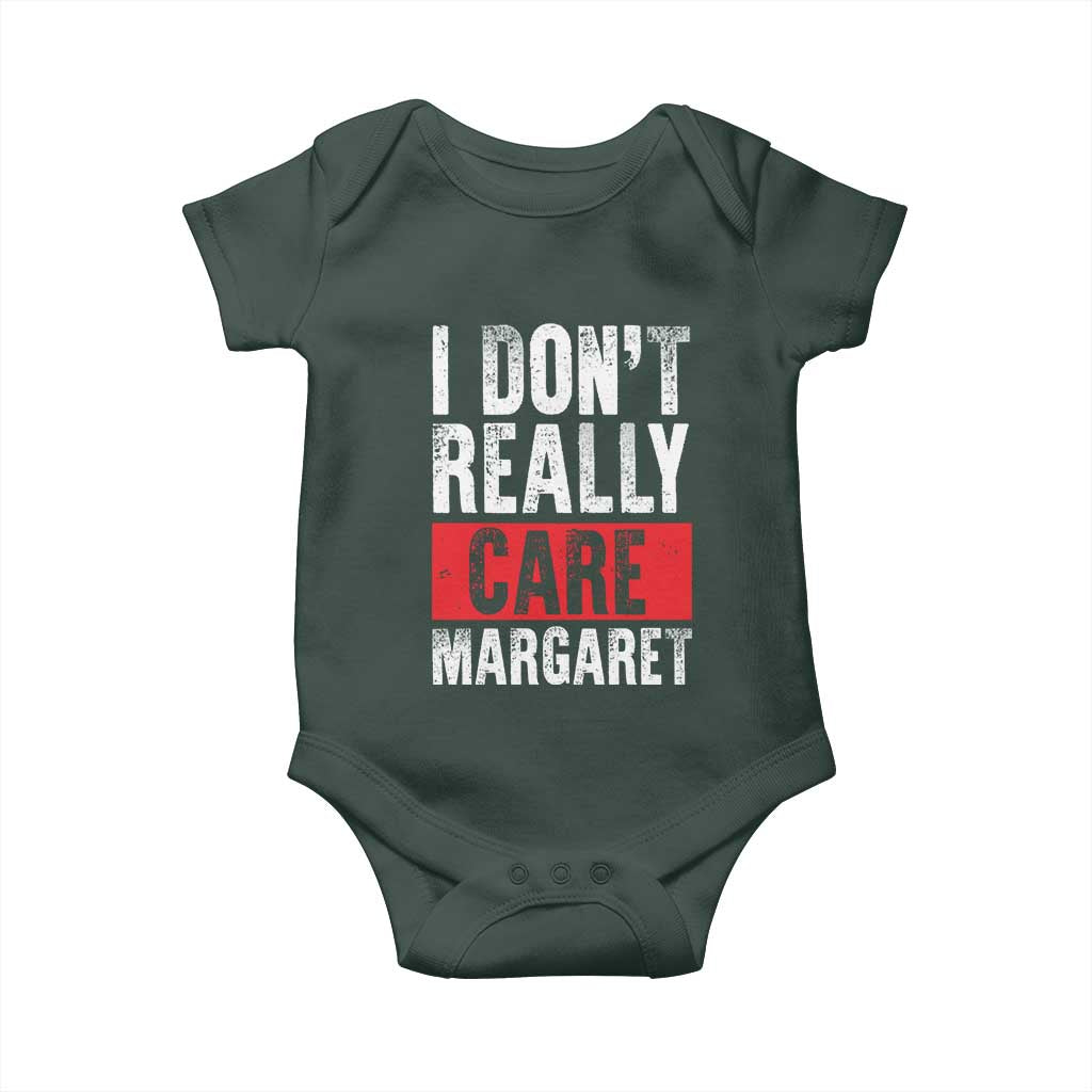 I Don't Really Care Margaret Vice President Jd Vance Meme Baby Onesie TS10 Print Your Wear