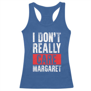 I Don't Really Care Margaret Vice President Jd Vance Meme Racerback Tank Top TS10 Royal Blue Print Your Wear