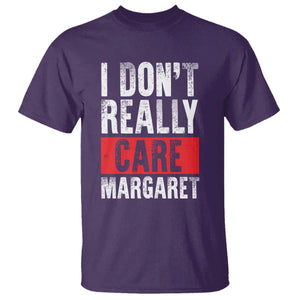 I Don't Really Care Margaret Vice President Jd Vance Meme T Shirt TS10 Purple Print Your Wear
