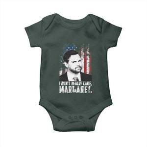 I Don't Really Care Margaret Jd Vance Baby Onesie Vice President American Flag TS10 Print Your Wear